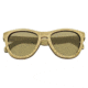 Earth Del Carmen Sunglasses, Ebony Maple Wood Frame, Gold Lens, ESG002ME