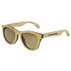 Earth Del Carmen Sunglasses, Ebony Maple Wood Frame, Gold Lens, ESG002ME