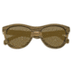 Earth Del Carmen Sunglasses, Zebra Bamboo Wood Frame, Brown Lens, ESG002ZB