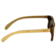 Earth Lanikai Sunglasses, Bamboo Ebony Wood Frame, Yellow Lens, ESG014BE