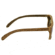 Earth Lanikai Sunglasses, Walnut Zebrawood Wood Frame, Green Lens, ESG014WR