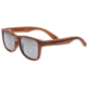 Earth Wood Solana Polarized Sunglass, Red Rosewood/Black, One Size, ESG004R
