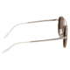 Earth Binz Polarized Sunglasses - Unisex, Zebrawood/Brown, One Size, ESG048ZS