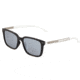 Earth Doumia Polarized Sunglasses - Unisex, Black Butterfly/Silver, One Size, ESG043BS