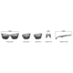 Earth Hampton Sunglasses, 036b, ESG036B