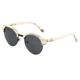Earth Wood Misty Polarized Sunglass, Ice Tree/Black, One Size, ESG049IB