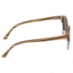 Earth Misty Polarized Sunglasses - Unisex, Zebrawood/Black, One Size, ESG049ZS