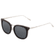 Earth Wood Nosara Polarized Sunglass, Ebony/Black, One Size, ESG047ES