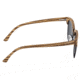Earth Sassel Polarized Sunglasses - Unisex, Zebrawood/Black, One Size, ESG045ZB