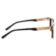 Earth Wood Tide Polarized Sunglass, Brown/Gold-Yellow, One Size, ESG009GD