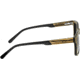 Earth Wood Tide Polarized Sunglass, Zebrawood/Black, One Size, ESG009GR
