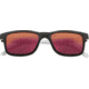 Earth Wood Tide Sunglasses, Ebony Frame, Red/Yellow Lenses, ESG009BR