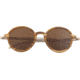Earth Wood Toco Sunglasses, Apple Wood Frame, Brown Lens, Polarized, One Size, ESG051AG