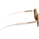 Earth Wood Toco Sunglasses, Apple Wood Frame, Brown Lens, Polarized, One Size, ESG051AG