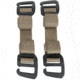 Eberlestock Metal Hook Up Kit, Strap, 2-Pack, Dry Earth, ACHK-2ME