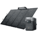 EcoFlow DELTA 2 w/ 1 Portable Solar Panel, 220W, Black, DELTA2-220W