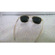 EDEMO AO Original Pilot Sunglasses, Gold Frame, 52 mm Gray SkyMaster Glass Lenses, Standard Temple, Polarized, 738921549406, EDEMO1