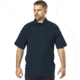 Elbeco UFX Bold Short Sleeve Zip Mock Neck Patrol Shirt, Regular, Midnight Navy, Large, SM4109NV+L