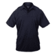 Elbeco Mens Black, Uv1 Undervest Short Sleeve Shirt - UVS118-L