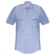 Elbeco Paragon Plus Short Sleeve Poplin Shirt, 6XL, Blue, TP868-6XL