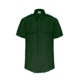 Elbeco TexTrop2 Zippered Short Sleeve Polyester Shirt - Mens, 18.5 in, Spruce Green, 8805N-18.5
