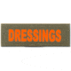 Eleven 10 1x3 Med Name Tape Patch, Orange - E10-7003-DRESSINGS-RGR/ORG