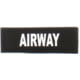 Eleven 10 1x3 Med Name Tape Patch, White Glow - E10-7003-AIRWAY-BLK/GLO
