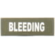 Eleven 10 1x3 Med Name Tape Patch, White Glow - E10-7003-BLEEDING-RGR/GLO