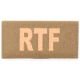 Eleven 10 2x4 Med Id Patch, Tan - E10-7001-RTF-CYT/TAN