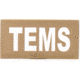 Eleven 10 2x4 Med Id Patch, White - E10-7001-TEMS-CYT/WHT