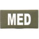 Eleven 10 2x4 Med Id Patch, White Glow - E10-7001-MED-RGR/GLO