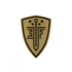 Elite Force PVC Shield Patch,Tan 2211158