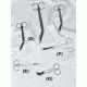 EMI Lister Bandage Scissors 7 1/4inch, 1060