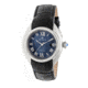 Empress Anoinette Automatic Mother-Of-Pearl Leather-Band Watch w/Date, Silver/Black, Standard EMPEM1402