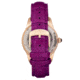 Empress Augusta Automatic Mosaic Mother-of-Pearl Leather-Band Watch, Rose Gold/Fuchsia, One Size, EMPEM3505
