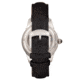 Empress Augusta Automatic Mosaic Mother-of-Pearl Leather-Band Watch, Silver/Black, One Size, EMPEM3501
