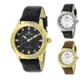Empress Ayala Automatic Mother-Of-Pearl Leather-Band Watch