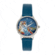 Empress Diana Automatic Engraved MOP Leather-Band Watch, Teal, One Size, EMPEM3002