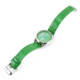 Empress Messalina MOP Leather-Band Watch w/Date, Green, EMPEM2402