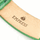 Empress Messalina MOP Leather-Band Watch w/Date, Green, EMPEM2402