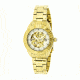 Empress Godiva Automatic Mother-Of-Pearl Skeleton Dial Bracelet Watch, Rose Gold/Black, Standard EMPEM1104