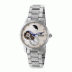 Empress Theodora Automatic Mother-of-Pearl Semi-Skeleton Bracelet Watch, Silver, Standard EMPEM1201