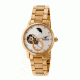 Empress Theodora Automatic Mother-of-Pearl Semi-Skeleton Bracelet Watch, Rose Gold/Silver/Rose Gold, Standard EMPEM1204