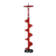 Eskimo Auger Complete Pistol 8 Inch With Point And Blades, Red, 8 in, 35600