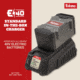 Eskimo E40 Battery Charger, 40V Lithium-ion, Black, 43695