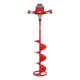 Eskimo E40 Steel Ice Auger Complete, Red, 10-Inch, 45800