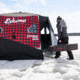 Eskimo Ice Shelter Outbreak 650 XD Plaid, Red/Black, 5-7 Person, 44650