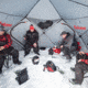 Eskimo Ice Shelter Outbreak 650 XD Plaid, Red/Black, 5-7 Person, 44650