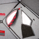 Eskimo Ice Shelter Outbreak 650 XD Plaid, Red/Black, 5-7 Person, 44650