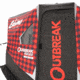 Eskimo Ice Shelter Outbreak 650 XD Plaid, Red/Black, 5-7 Person, 44650